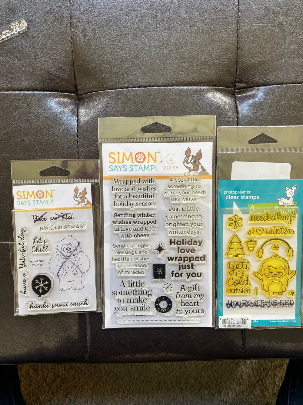 Lot of 3 photopolymer sets